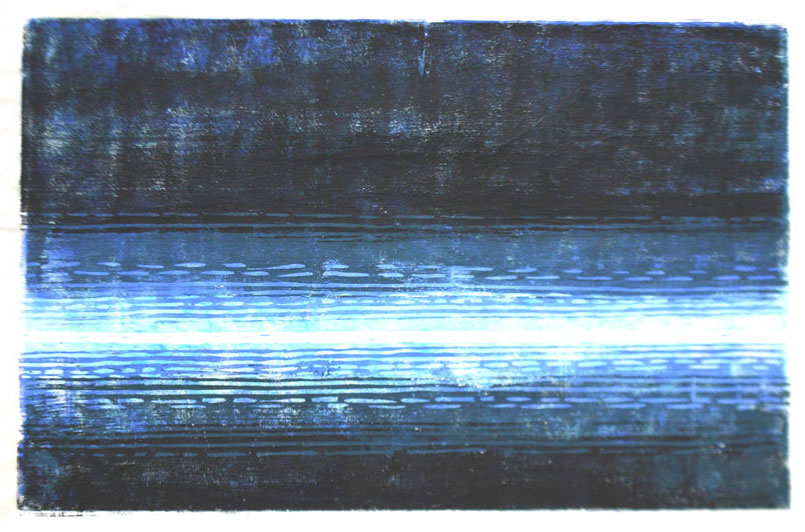 Transistorischer Moment in Blau, 2007-10-22